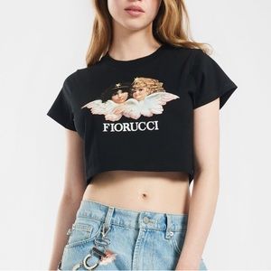 Fiorucci Angels Crop T-Shirt
